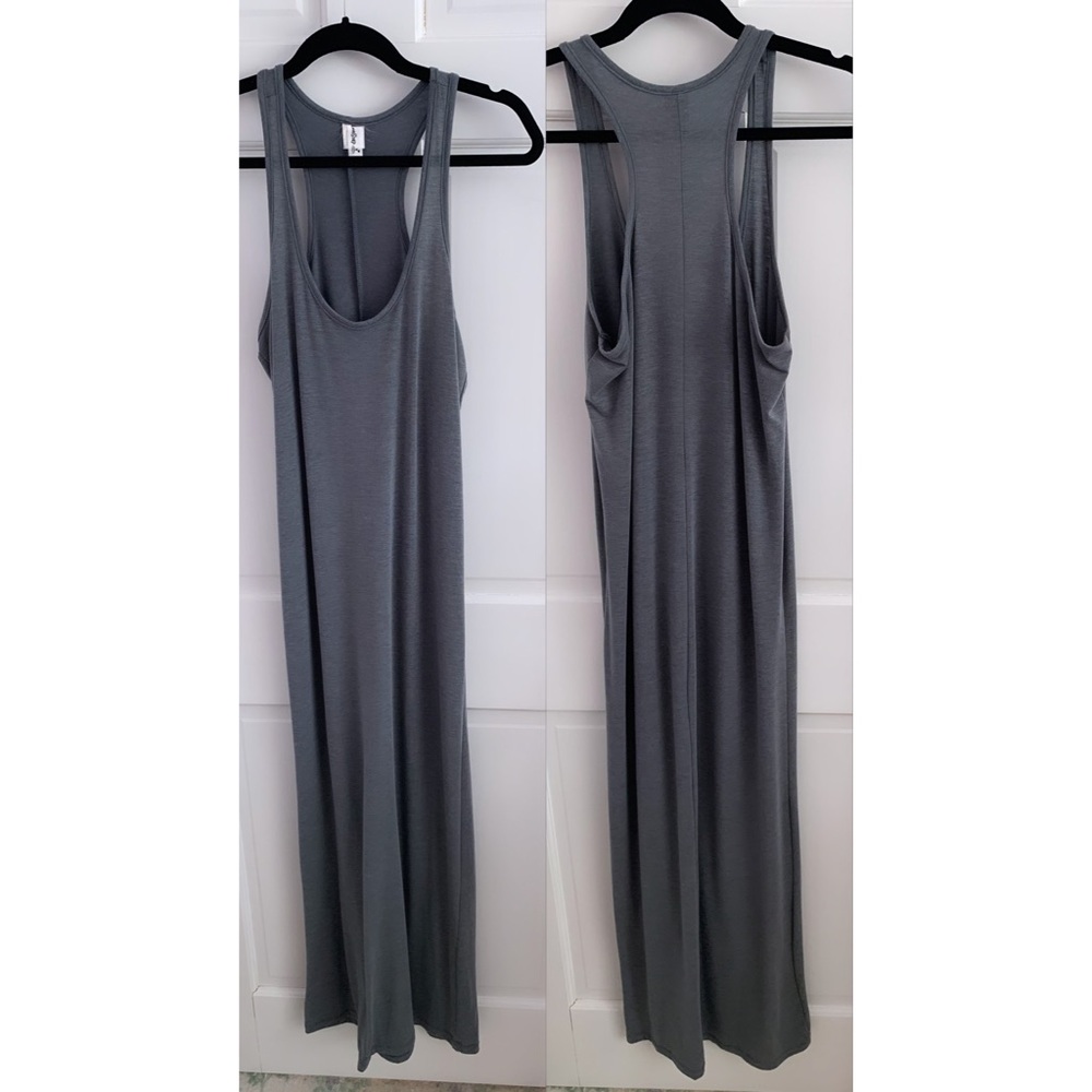 Jersey Racerback Maxi Dress